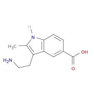 3-(2-氨基乙基)-2-甲基-1H-吲哚-5-羧酸