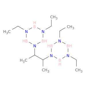 Borazine, 1,1'-(1,2-dimethyl-1,2-ethanediyl)bis[3,5-diethyl-