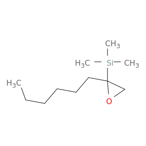 Silane, (2-hexyloxiranyl)trimethyl-