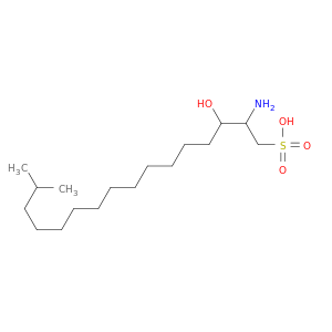 1-Hexadecanesulfonicacid, 2-amino-3-hydroxy-15-methyl- (9CI)