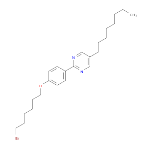 Pyrimidine, 2-[4-[(6-bromohexyl)oxy]phenyl]-5-octyl-