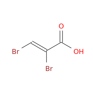 2-Propenoic acid, 2,3-dibromo-, (Z)-