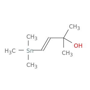 3-Buten-2-ol, 2-methyl-4-(trimethylstannyl)-, (3E)-