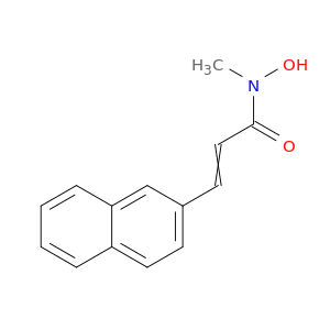 2-Propenamide, N-hydroxy-N-methyl-3-(2-naphthalenyl)-