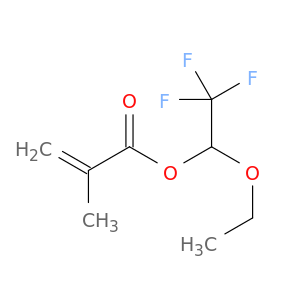 2-Propenoic acid, 2-methyl-, 1-ethoxy-2,2,2-trifluoroethyl ester