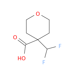4-(difluoromethyl)oxane-4-carboxylic acid
