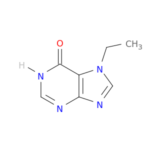6H-Purin-6-one, 7-ethyl-1,7-dihydro-