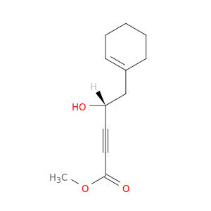 2-Pentynoic acid, 5-(1-cyclohexen-1-yl)-4-hydroxy-, methyl ester, (4R)-