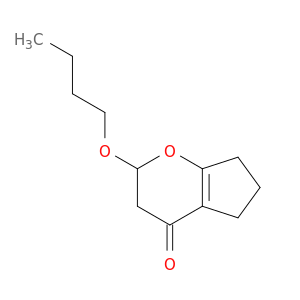Cyclopenta[b]pyran-4(5H)-one, 2-butoxy-2,3,6,7-tetrahydro-