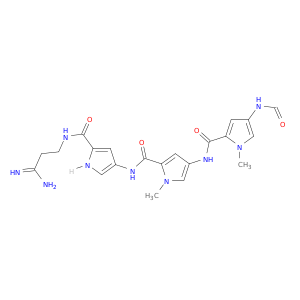 N-[5-(2-CARBAMIMIDOYLETHYLCARBAMOYL)-1H-PYRROL-3-YL]-4-[(4-FORMAMIDO-1-METHYL-PYRROLE-2-CARBONYL)AMINO]-1-METHYL-PYRROLE-2-CARBOXAMIDE