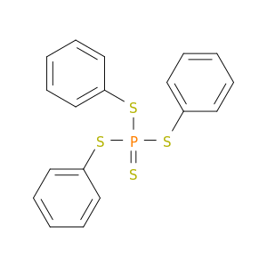 Phosphorotetrathioicacid, triphenyl ester