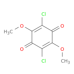 2,5-Cyclohexadiene-1,4-dione,2,5-dichloro-3,6-dimethoxy-