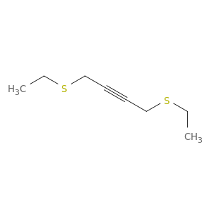 2-Butyne,1,4-bis(ethylthio)-