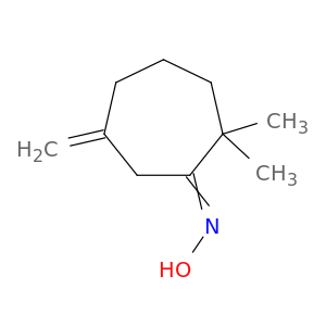 Cycloheptanone, 2,2-dimethyl-6-methylene-, oxime