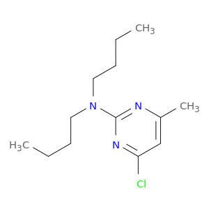 2-Pyrimidinamine,N,N-dibutyl-4-chloro-6-methyl-