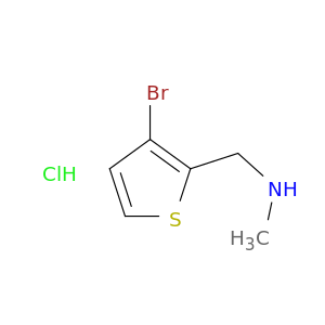 [(3-bromothiophen-2-yl)methyl](methyl)amine hydrochloride
