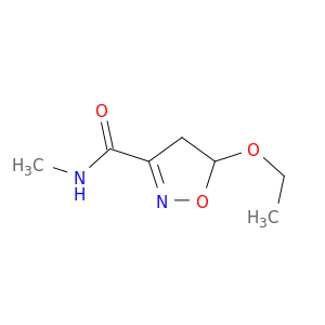 3-Isoxazolecarboxamide, 5-ethoxy-4,5-dihydro-N-methyl-
