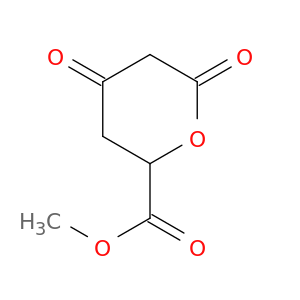 2H-Pyran-2-carboxylic acid, tetrahydro-4,6-dioxo-, methyl ester