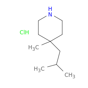 4-Methyl-4-(2-methylpropyl)piperidine Hydrochloride