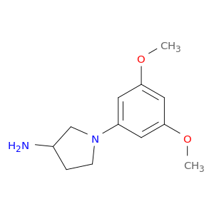 1-(3,5-Dimethoxyphenyl)pyrrolidin-3-amine