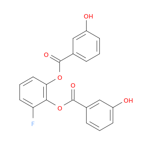 3-羟基苯甲酸 1,1'-(3-氟-1,2-亚苯基)酯
