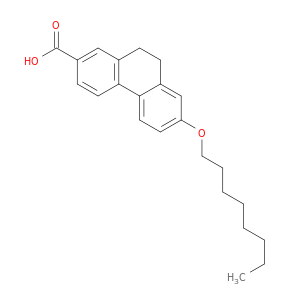 2-Phenanthrenecarboxylic acid, 9,10-dihydro-7-(octyloxy)-