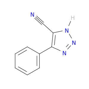 4-Phenyl-1H-1,2,3-triazole-5-carbonitrile