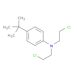 Benzenamine,N,N-bis(2-chloroethyl)-4-(1,1-dimethylethyl)-