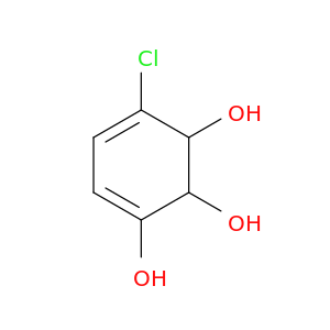 3,5-Cyclohexadiene-1,2,3-triol, 6-chloro-