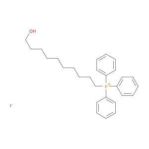 Phosphonium, (10-hydroxydecyl)triphenyl-, iodide
