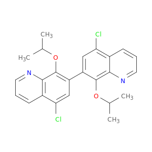 7,7'-Biquinoline, 5,5'-dichloro-8,8'-bis(1-methylethoxy)-