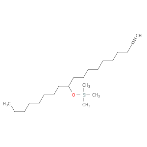 Silane, trimethyl[(1-octyl-10-undecynyl)oxy]-