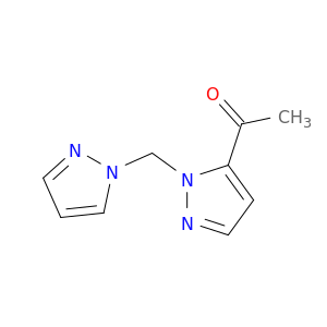 Ethanone, 1-[1-(1H-pyrazol-1-ylmethyl)-1H-pyrazol-5-yl]-