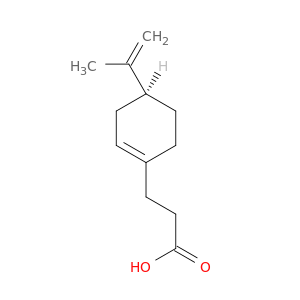 1-Cyclohexene-1-propanoic acid, 4-(1-methylethenyl)-, (4S)-