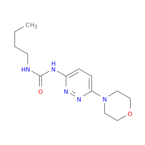 Urea, N-butyl-N'-[6-(4-morpholinyl)-3-pyridazinyl]-