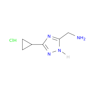 (3-环丙基-1H-1,2,4-三唑-5-基)甲胺盐酸盐