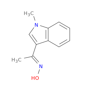 Ethanone, 1-(1-methyl-1H-indol-3-yl)-, oxime, (E)-