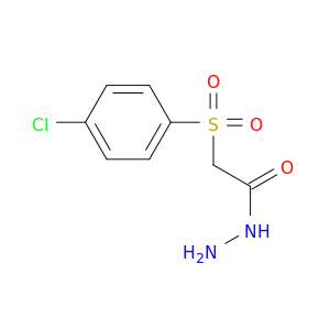 Acetic acid,2-[(4-chlorophenyl)sulfonyl]-, hydrazide