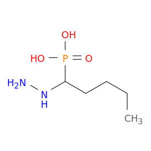 Phosphonic acid, (1-hydrazinopentyl)-