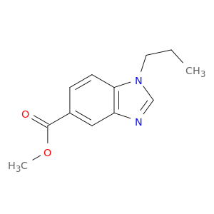 Methyl 1-propylbenzoimidazole-5-carboxylate