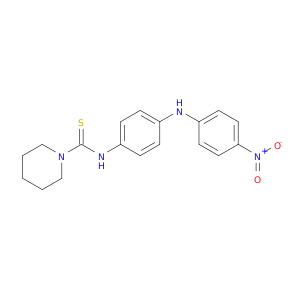 1-Piperidinecarbothioamide, N-[4-[(4-nitrophenyl)amino]phenyl]-
