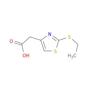 2-(2-(Ethylthio)thiazol-4-yl)acetic acid