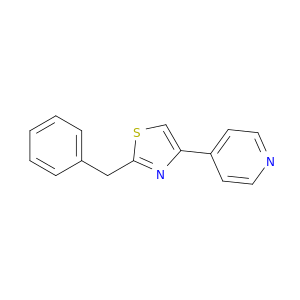 Pyridine, 4-[2-(phenylmethyl)-4-thiazolyl]-