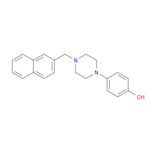 Phenol, 4-[4-(2-naphthalenylmethyl)-1-piperazinyl]-