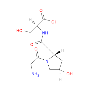L-Serine, N-(1-glycyl-trans-4-hydroxy-L-prolyl)-