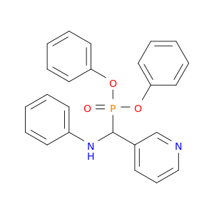 N-(DIPHENOXYPHOSPHORYL-(PYRIDIN-3-YL)-METHYL)ANILINE
