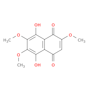 1,4-Naphthalenedione,5,8-dihydroxy-2,3,6-trimethoxy-