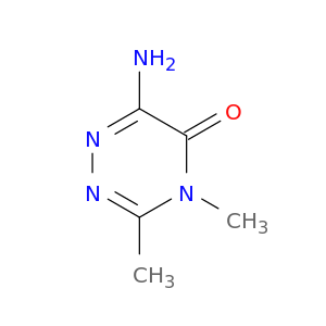 1,2,4-Triazin-5(4H)-one, 6-amino-3,4-dimethyl-
