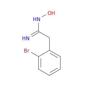 2-Bromo-N-hydroxy-benzeneethanimidamide