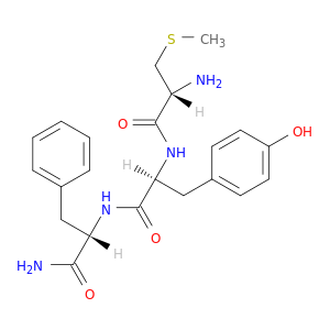L-Phenylalaninamide, S-methyl-L-cysteinyl-L-tyrosyl-